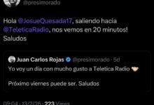 Juan Carlos Rojas hizo quedar mal a Josué Quesada de forma muy astuta