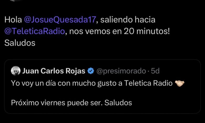 Juan Carlos Rojas hizo quedar mal a Josué Quesada de forma muy astuta