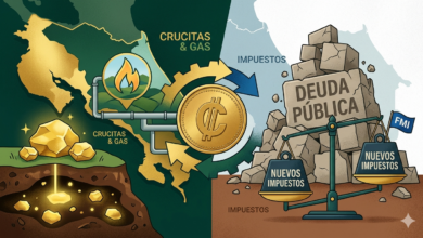 Crucitas Oro o Gas Natural vs Nuevos Impuestos en Costa Rica